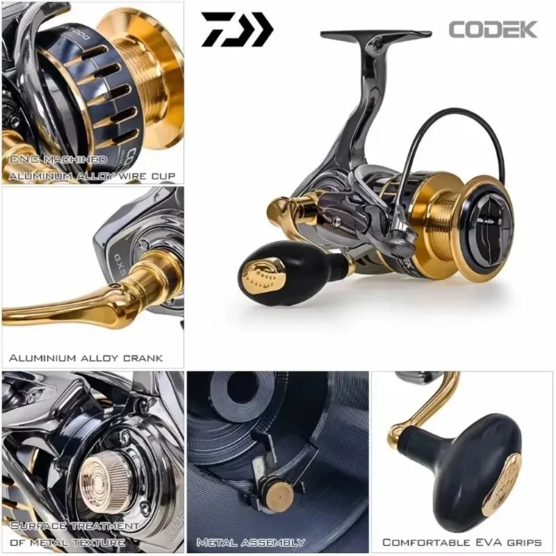 Daiwa CODEK Spinning Reel Bait - Kastking Reel Zephyr 评论和价格