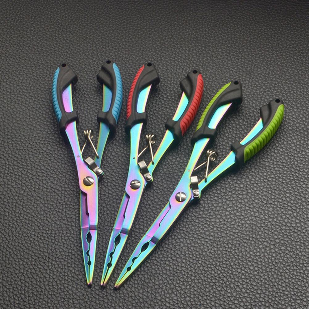 Fishing Pliers Long Nose Stain - Fishing Line Cutter 评论和价格
